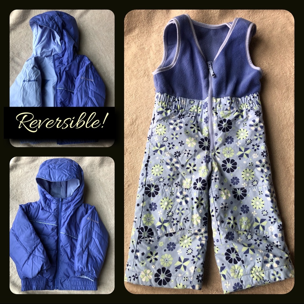 Columbia Winter Jacket and Snow Pants - 24M